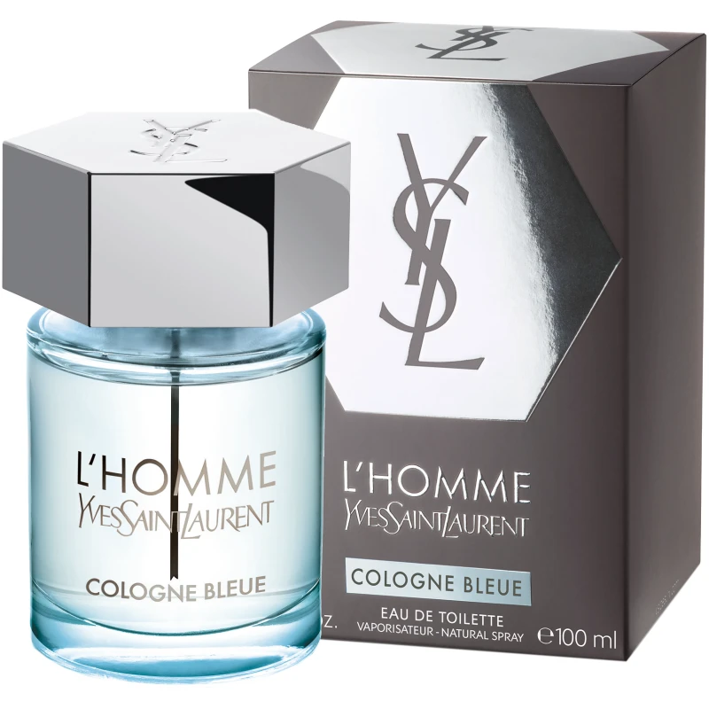 Yves Saint Laurent L'Homme Cologne Bleue EDT 100ml, Тоалетна вода за Мъже